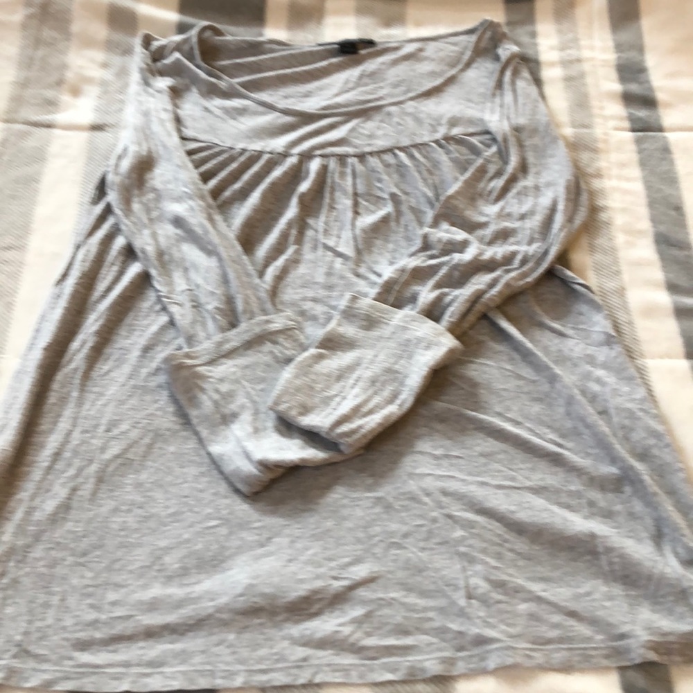 Express sheer long sleeve top